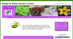Desktop Screenshot of adopt-a-plant.com